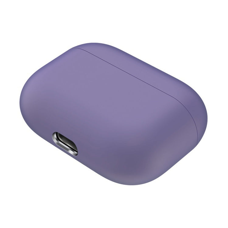 For AirPods Pro Solid Color Silicone Earphone Protective Case, Light Purple, Purple, Red, Black, Baby Blue, Coffee, White, Dark Blue, Yellow, Pink, Green, Grey, Light Pink, Watermelon Red