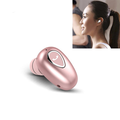 YX01 Sweatproof Bluetooth 4.1 Wireless Bluetooth Earphone, Support Memory Connection & HD Call, Silver, White, Black, Flesh Color, Rose Gold