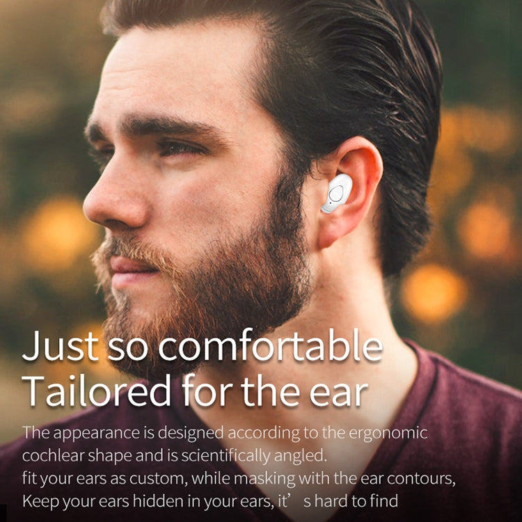 YX01 Sweatproof Bluetooth 4.1 Wireless Bluetooth Earphone, Support Memory Connection & HD Call, Silver, White, Black, Flesh Color, Rose Gold