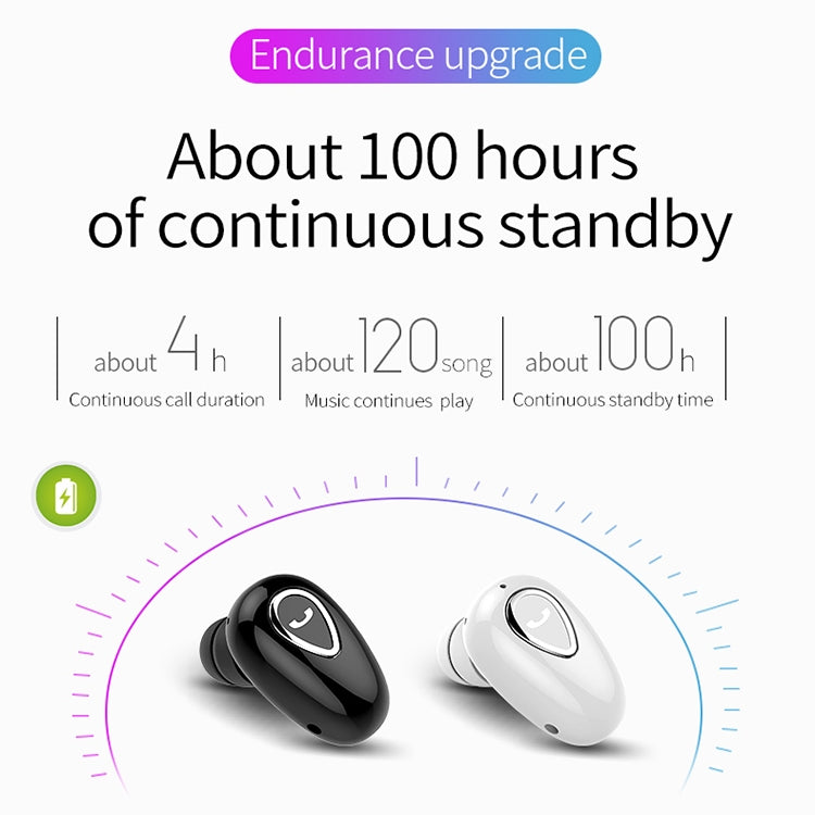 YX01 Sweatproof Bluetooth 4.1 Wireless Bluetooth Earphone, Support Memory Connection & HD Call, Silver, White, Black, Flesh Color, Rose Gold