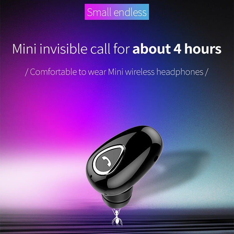 YX01 Sweatproof Bluetooth 4.1 Wireless Bluetooth Earphone, Support Memory Connection & HD Call, Silver, White, Black, Flesh Color, Rose Gold