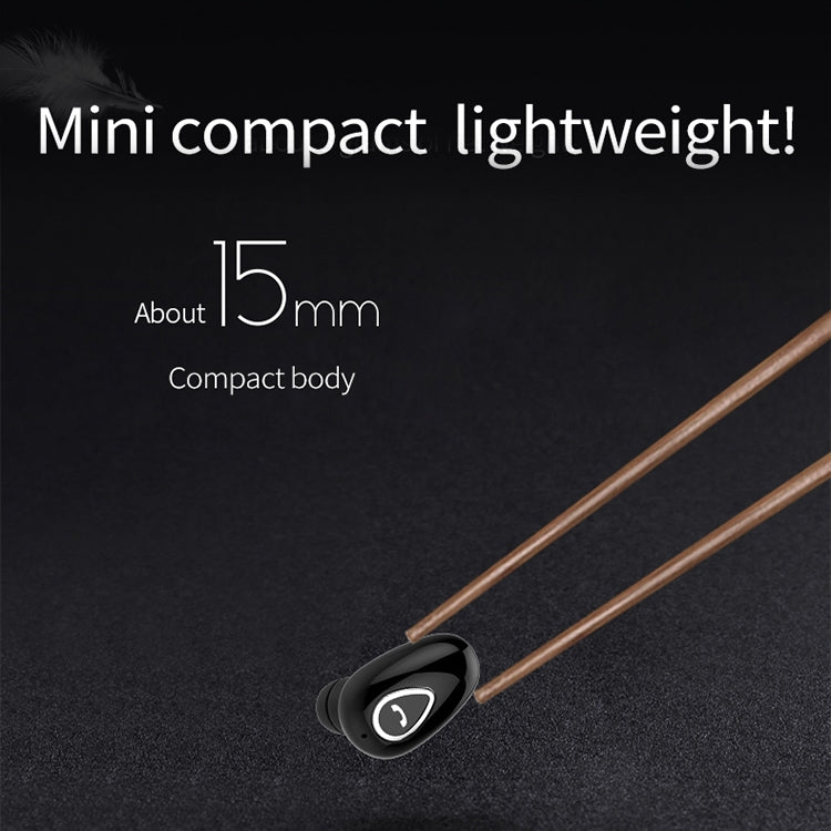 YX01 Sweatproof Bluetooth 4.1 Wireless Bluetooth Earphone, Support Memory Connection & HD Call, Silver, White, Black, Flesh Color, Rose Gold