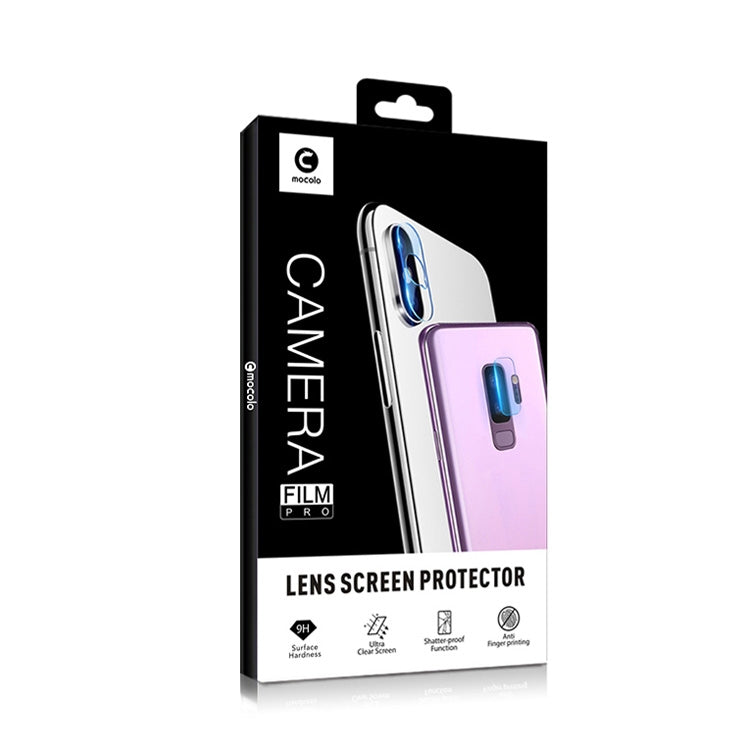 For iPhone XS / X mocolo 0.15mm 9H 2.5D Round Edge Rear Camera Lens Tempered Glass Film, iPhone XS / X