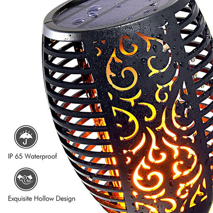 96 LED Solar Flame Light Outdoor Garden Lawn Light Garden Landscape Torch Light