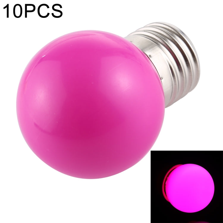 10 PCS 2W E27 2835 SMD Home Decoration LED Light Bulbs, DC 12V, DC 12V