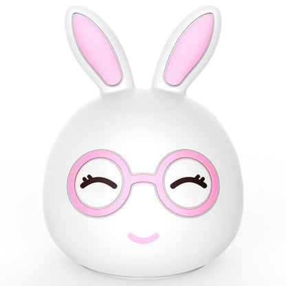 Happy Rabbit Creative Touch 3D LED Decorative Night Light, AAA Battery Version, AAA Battery Version (Pink), AAA Battery Version (Blue)