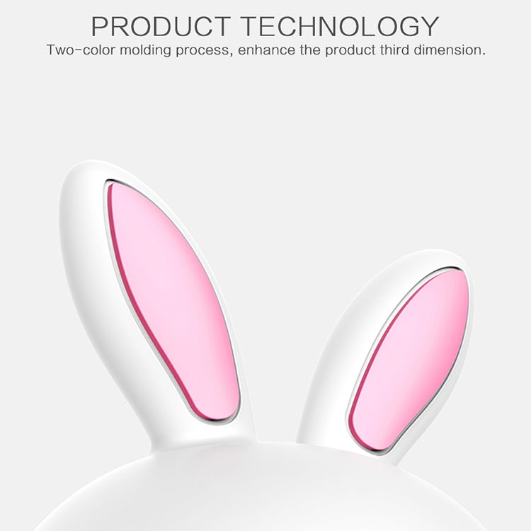 Happy Rabbit Creative Touch 3D LED Decorative Night Light, AAA Battery Version, AAA Battery Version (Pink), AAA Battery Version (Blue)