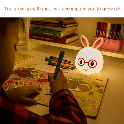 Happy Rabbit Creative Touch 3D LED Decorative Night Light, USB Charging Version