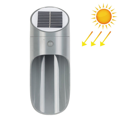 Solar Outdoor LED Induction Wall Light Night Light Radar Human Body Induction Lighting, White Light, White Light (White), White Light (Black), White Light (Grey)