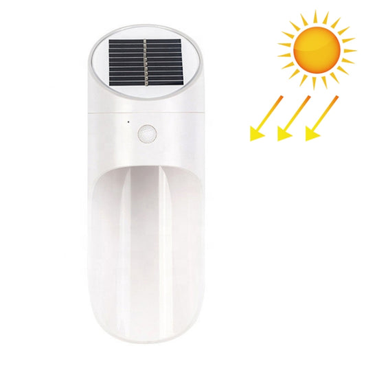 Solar Outdoor LED Induction Wall Light Night Light Radar Human Body Induction Lighting, White Light, White Light (White), White Light (Black), White Light (Grey)