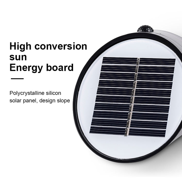 Solar Outdoor LED Induction Wall Light Night Light Radar Human Body Induction Lighting, White Light, White Light (Black), White Light (Grey), White Light (White)