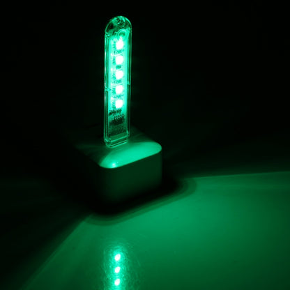 5V Colorful 5LEDs USB LED Light Portable Small Night Light with Switch