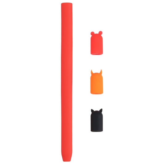 4 in 1 Stylus Pen Cartoon Animal Silicone Protective Case for Apple Pencil 1, For Apple Pencil 1