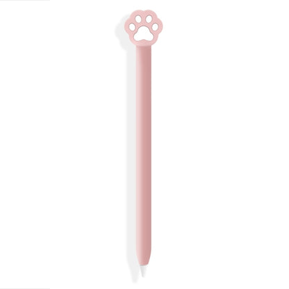 Cute Cartoon Silicone Protective Cover for Apple Pencil 2(Cat Claw Pink), For Apple Pencil 2