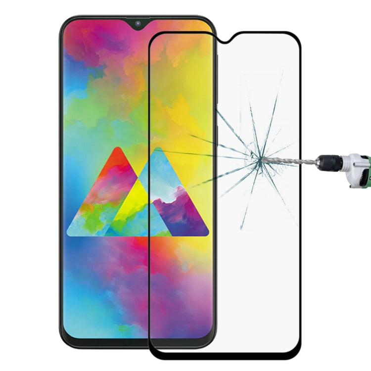 9H 9D Full Screen Tempered Glass Screen Protector for Galaxy M20, Galaxy M20