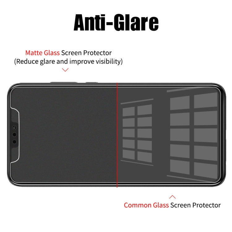 For iPhone X / XS / iPhone 11 Pro Matte Frosted Tempered Glass Film, For iPhone X / XS / iPhone 11 Pro(1 PC)