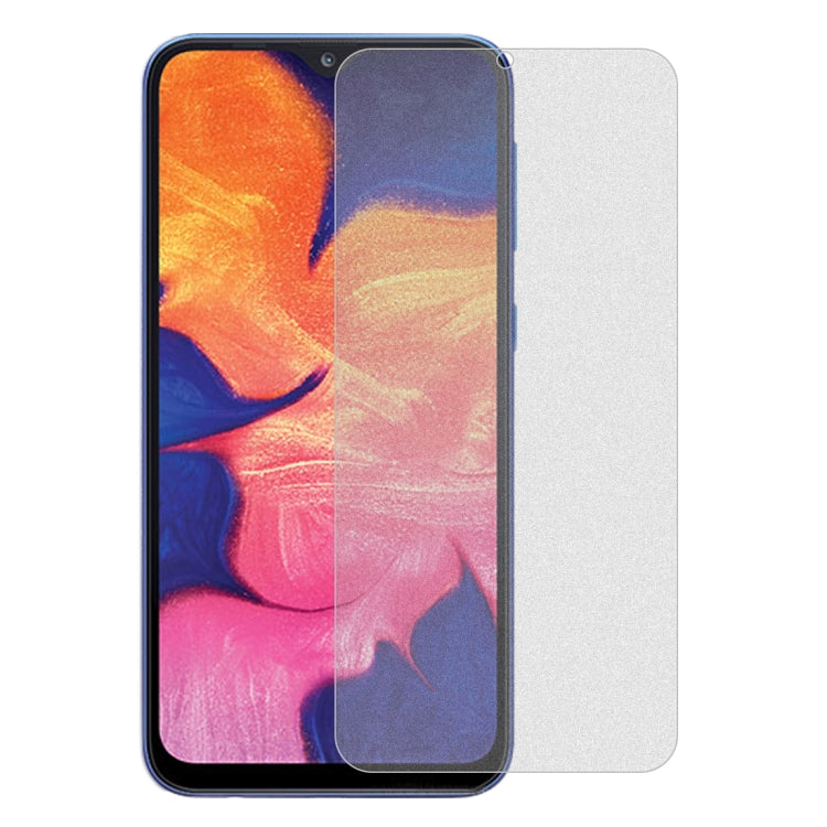 50 PCS Non-Full Matte Frosted Tempered Glass Film for Galaxy A10 / M10, No Retail Package, For Galaxy A10 / M10 (50 PCS)