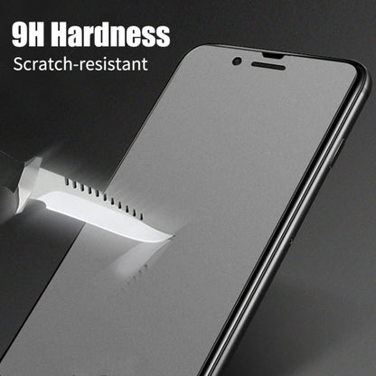 50 PCS Non-Full Matte Frosted Tempered Glass Film for Galaxy A10 / M10, No Retail Package, For Galaxy A10 / M10 (50 PCS)