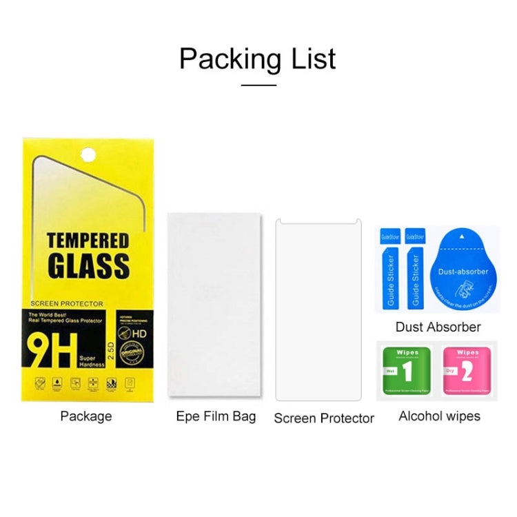 Non-Full Matte Frosted Tempered Glass Film for Galaxy A10 / M10, For Galaxy A10 / M10 (1 PC)