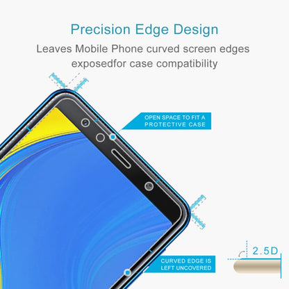0.26mm 9H 2.5D Tempered Glass Film for Galaxy A7 (2018), For Galaxy A7 (2018)