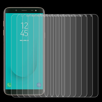 10 PCS 0.26mm 9H 2.5D Tempered Glass Film for Galaxy J6, For Galaxy J6
