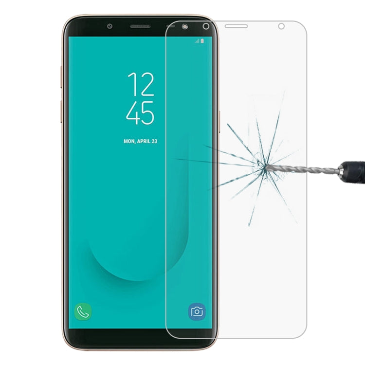 0.26mm 9H 2.5D Tempered Glass Film for Galaxy J6, For Galaxy J6
