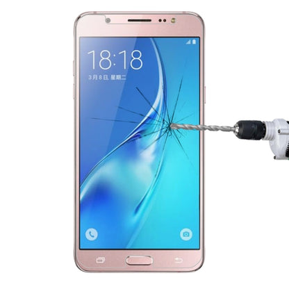 For Galaxy J5 (2017) / J530 (US Version) 0.3mm 9H Surface Hardness 2.5D Explosion-proof Tempered Glass Non-full Screen Film, For Galaxy J5 (2017) / J530 (US Version)(1 PC)