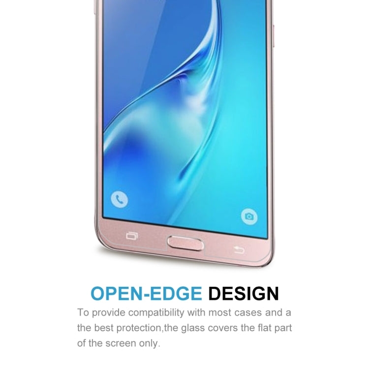 For Galaxy J5 (2017) / J530 (US Version) 0.3mm 9H Surface Hardness 2.5D Explosion-proof Tempered Glass Non-full Screen Film, For Galaxy J5 (2017) / J530 (US Version)(1 PC)