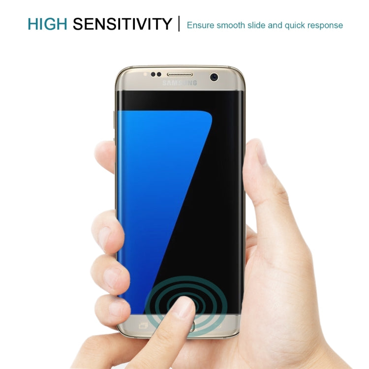 25 PCS For Galaxy S7 Edge / G935 0.26mm 9H Surface Hardness Curved Surface Non-full Screen Tempered Glass Film