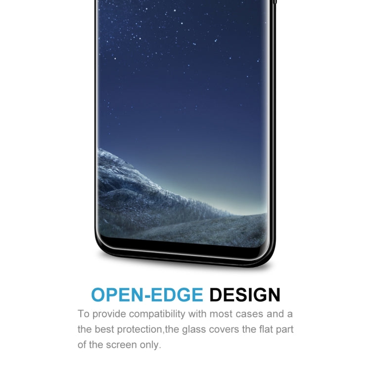 25 PCS For Galaxy S8 Plus / G955 0.26mm 9H Surface Hardness 3D Explosion-proof Non-full Edge Glue Screen Curved Case Friendly Tempered Glass Film, For Galaxy S8 Plus / G955, For Galaxy S8 Plus