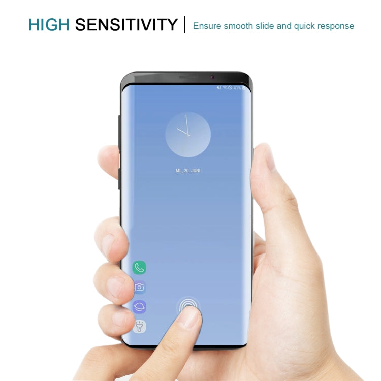 25 PCS For Galaxy S10 0.3mm 9H 3D Full Screen Tempered Glass Film, Screen Fingerprint Unlocking is Supported, For Galaxy S10, Fingerprint Unlock (25 PCS)
