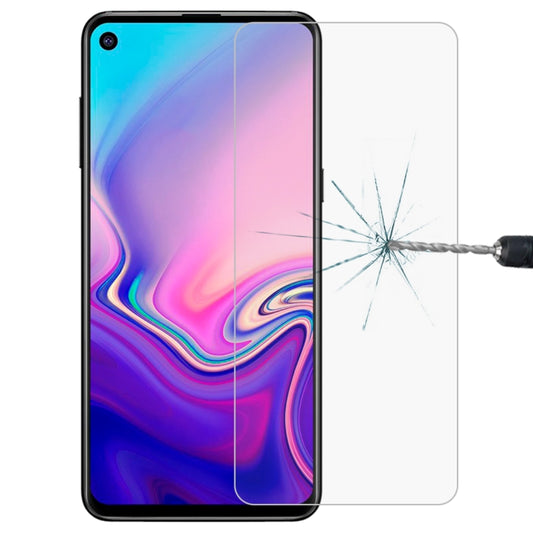 0.26mm 9H 2.5D Explosion-proof Tempered Glass Film for Galaxy A8s, For Galaxy A8s
