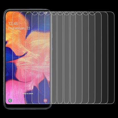 100 PCS 0.26mm 9H 2.5D Tempered Glass Film for Galaxy A10 / M10, Galaxy A10