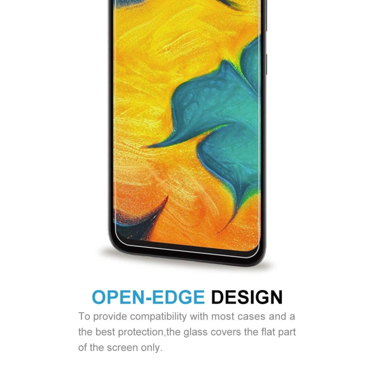 10 PCS 0.26mm 9H 2.5D Tempered Glass Film for Galaxy A30 / A30 JP, For Galaxy A30 (10 PCS)