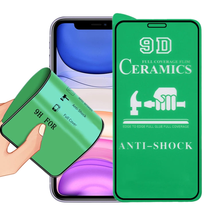 For iPhone 11 / XR 2.5D Full Glue Full Cover Ceramics Film, For iPhone 11 / XR(1 PC)