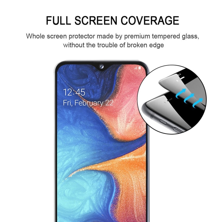 Full Glue Full Cover Screen Protector Tempered Glass film for Galaxy A7 (2018), For Galaxy A7 (2018) (1 PC)