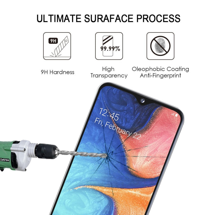 Full Glue Full Cover Screen Protector Tempered Glass film for Samsung Galaxy A30 / A50 / M30 / A40S / A30 JP, For Galaxy A30 & A50 & M30 & A40S