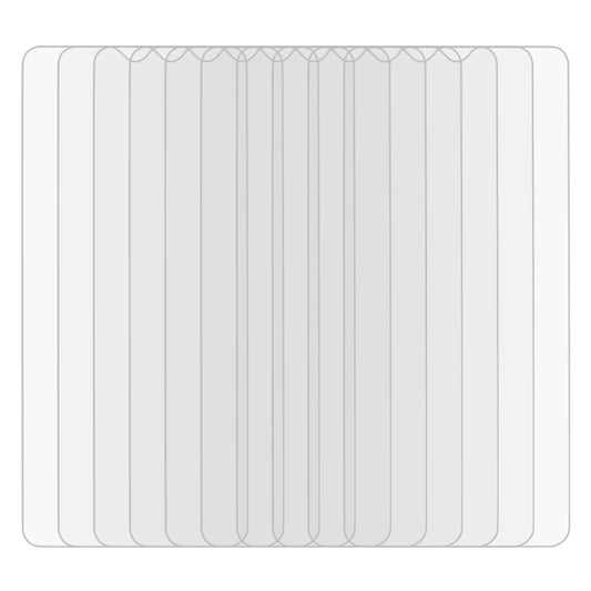 50 PCS 0.26mm 9H 2.5D Tempered Glass Film for Galaxy A20s, For Galaxy A20s (50 PCS)