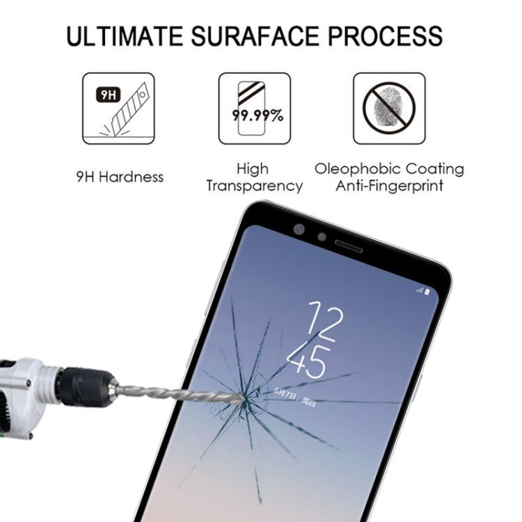 9D Full Glue Full Screen Tempered Glass Film for Galaxy A9 (2019), For Galaxy A9 (1 PC)