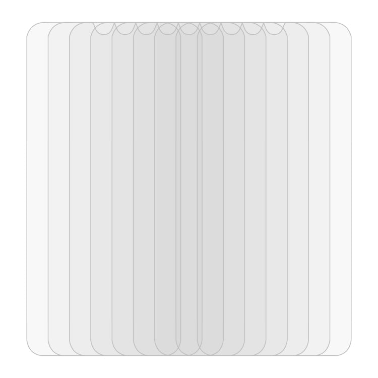 50 PCS 2.5D Non-Full Screen Tempered Glass Film for Galaxy A40, For Galaxy A40 (50 PCS)