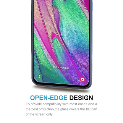 2.5D Non-Full Screen Tempered Glass Film for Galaxy A40, For Galaxy A40 (1 PC)