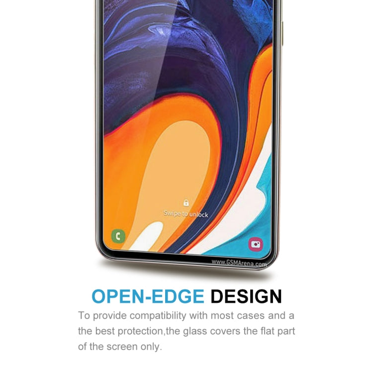 2.5D Non-Full Screen Tempered Glass Film for Galaxy A60, For Galaxy A60 (1 PC)