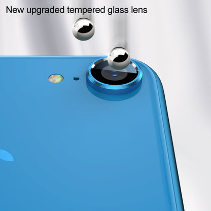 For iPhone XR Titanium Alloy Metal Camera Lens Protector Tempered Glass Film, For iPhone XR (1 PC)