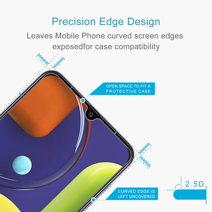 10 PCS For Galaxy A50s 2.5D Non-Full Screen Tempered Glass Film, For Galaxy A50s (2 PCS)