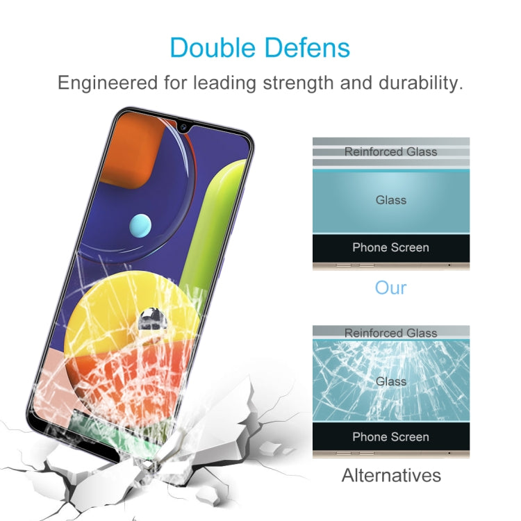 10 PCS For Galaxy A50s 2.5D Non-Full Screen Tempered Glass Film, For Galaxy A50s (2 PCS)
