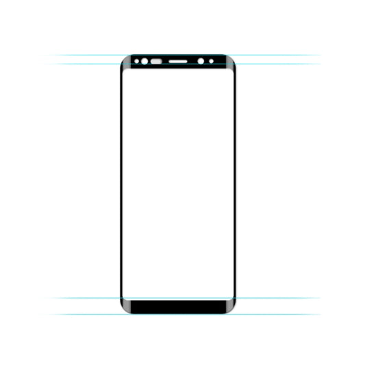 mocolo 0.33mm 9H 3D Curved Full Screen Tempered Glass Film for Galaxy S9, For Samsung Galaxy S9 (Curved)