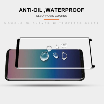 mocolo 0.33mm 9H 3D Curved Tempered Glass Film for Galaxy S9+, Galaxy S9+