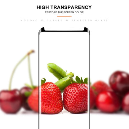 mocolo 0.33mm 9H 3D Curved Tempered Glass Film for Galaxy S9+, Galaxy S9+