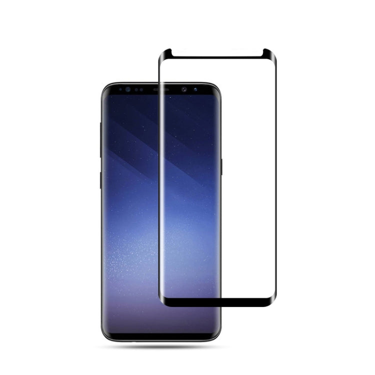 mocolo 0.33mm 9H 3D Full Glue Curved Tempered Glass Film for Galaxy S9+, For Galaxy S9+