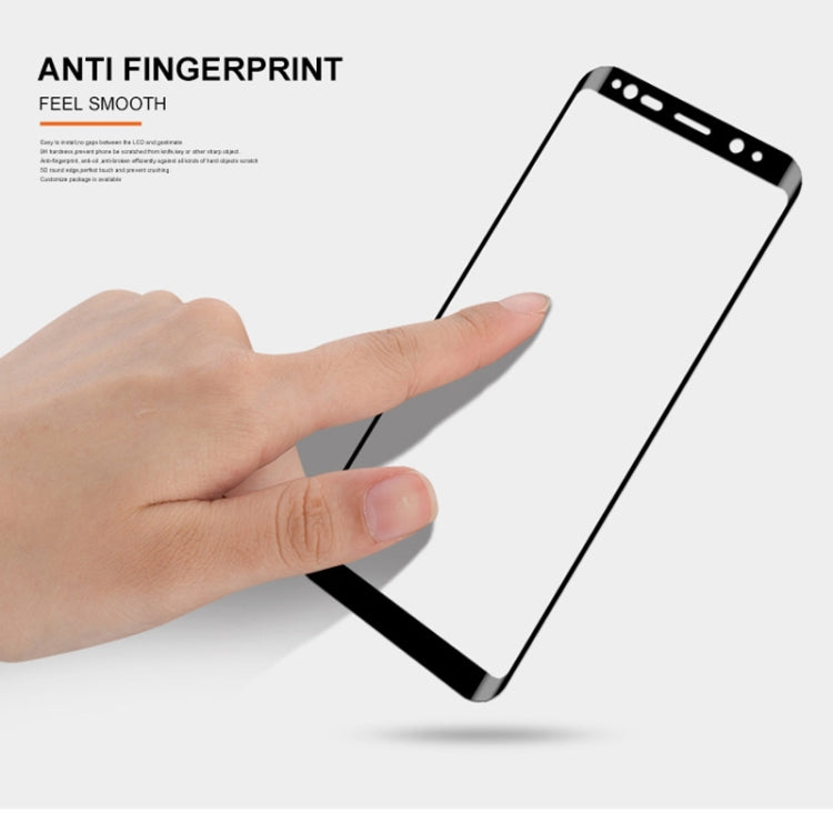 mocolo 0.33mm 9H 3D Curved Full Screen Tempered Glass Film for Galaxy S9+, For Samsung Galaxy S9+ (Curved)
